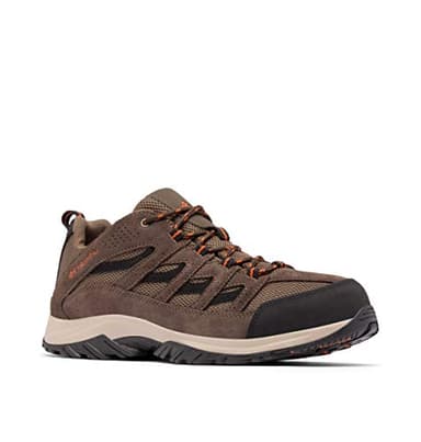 Columbia Mens Crestwood Hiking Shoe Breathable, High-Traction Grip, Camo Brown, Heatwave, 9 US - Image 1