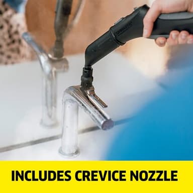 Kärcher Steam Cleaner, Multi Purpose, Power Steamer, Chemical-Free, 40 Sec Heat-Up, for Grout, Tile, Hard Floors, Appliances & More - SC 3 Easy Fix - Image 6