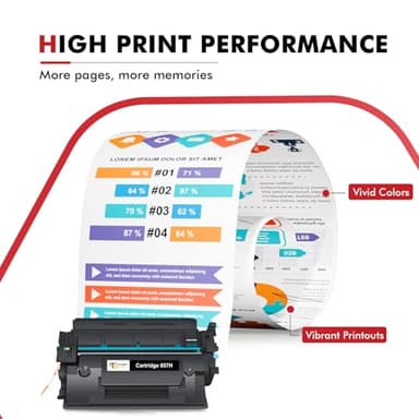 057H Black High Yield Toner Cartridge 2-Pack Compatible Replacement for Canon 057H 057 CRG-057H MF445dw MF455dw Toner Cartridge for ImageCLASS MF445dw MF448dw LBP226dw LBP227dw MF449dw MF445 Printer - Image 4