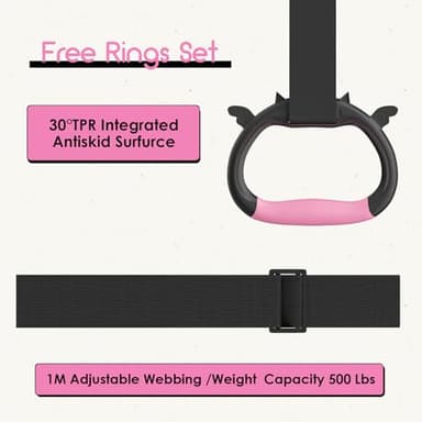 Safly Fun Gymnastics Bar with Mat for Kids Ages 3-15 for Home - Image 5