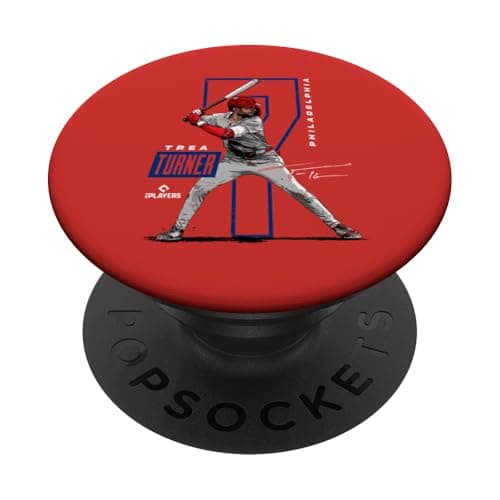 Trea Turner | Philadelphia Baseball Players | MLBTUR3002 PopSockets Adhesive PopGrip - Image 1