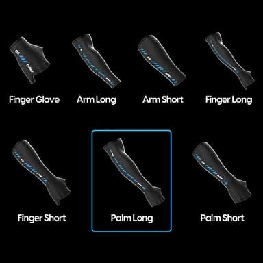 PULSAR eS Gaming Arm Sleeve for Esports Gaming Compression Sleeve, Palm Long XL Black - Image 8