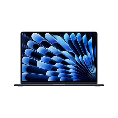 Apple 2025 MacBook Air 15-inch Laptop with M4 chip: Built for Apple Intelligence, 15.3-inch Liquid Retina Display, 24GB Unified Memory, 512GB SSD Storage, 12MP Center Stage Camera, Touch ID; Midnight - Image 1