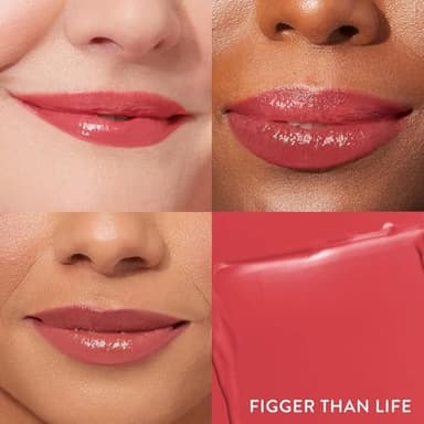LAURA GELLER NEW YORK Jelly Balm Moisturizing Tinted Lip Balm - Figger Than Life - Hydrating Vitamin E - Semi-Shine Finish - Image 2