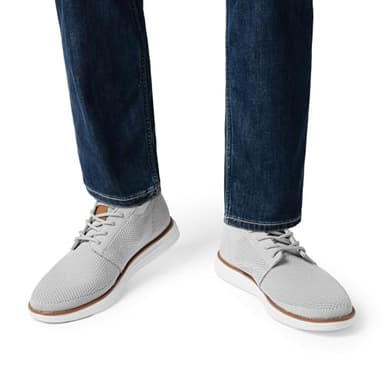 Bruno Marc Men's CoolFlex Breeze Mesh Sneakers Oxfords Lace-Up Lightweight Casual Walking Shoes,Size 11,01 Grey,Grand - Image 7