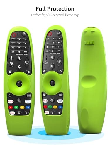 (Glow-Green) Case for LG AN-MR20GA / AN-MR19BA / AN-MR18BA / AN-MR650A / AN-MR600 Remote Control [Anti-Lost] Anti Slip LG Magic Remote AKB75855501 Cover Skin Sleeve Protector - Image 5