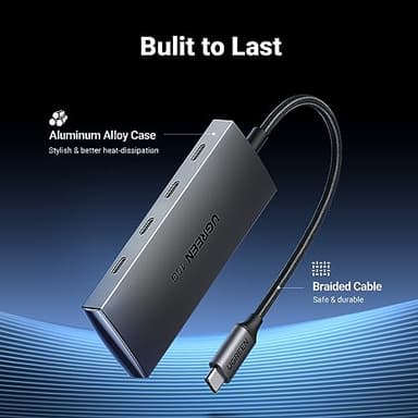 UGREEN USB C Hub 10Gbps, 4 Ports USB 3.2 Data Only Adapter, High Speed Multiport Splitter for MacBook Air/Pro, iMac, iPad Pro, iPhone 15/15 Pro, Galaxy S23, and More - Image 6