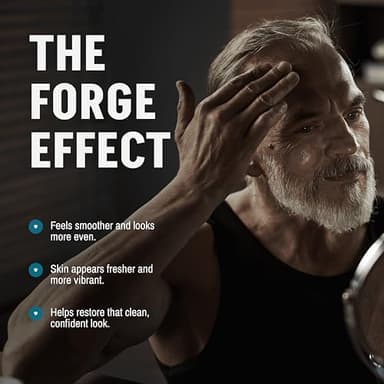 FORGE SKIN® Wrinkle Defense Beef Tallow Balm for Men [TALLOW-BASED] Moisturizer for Face Hydration - Hydrating Anti Aging Skin Cream - Natural Facial Skincare Lotion with Essential Oils (1.7 OZ) - Image 4