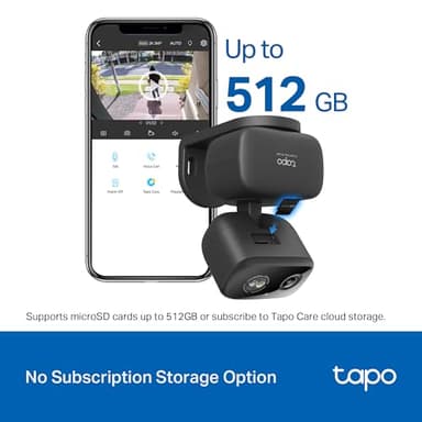 Tapo 2K 3MP Pan/Tilt Indoor/Outdoor Security Camera, Free Person/Baby Cry Detect & Motion Track, 360° Track, Color Night Vision, SD/Cloud Storage, Works w/Alexa & Google Home, HybridCam 360 - Image 8