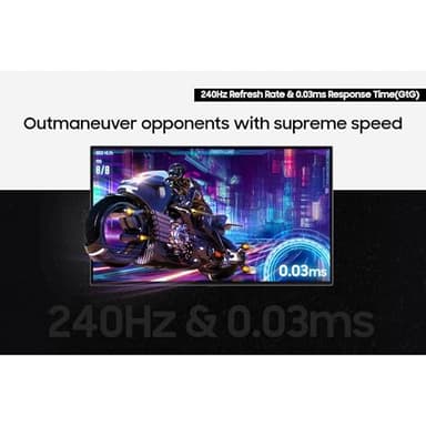 Samsung 32" Odyssey OLED G8 (G80SD) Series 4K UHD Smart Gaming Monitor w QD-OLED, 240Hz 0.03ms, G-Sync Compatible, Glare-Free Display, Sleek Metal Design, LS32DG800SNXZA, 3 Yr Warranty - Image 7