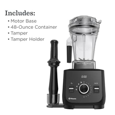 Vitamix Ascent X2 Blender, Professional-Grade, 3 Preset Blending Programs, 48-ounce Container, Self-Cleaning, Shadow Black - Image 6