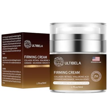 ULTIBELA Tighten and Lift Neck Cream, Deep Hydration Neck Firming Cream with Retinol, Collagen & Honey Anti-Aging & Wrinkle Moisturizer for Face, Neck & Décolleté Women & Men 1.7 Fl Oz - Image 7