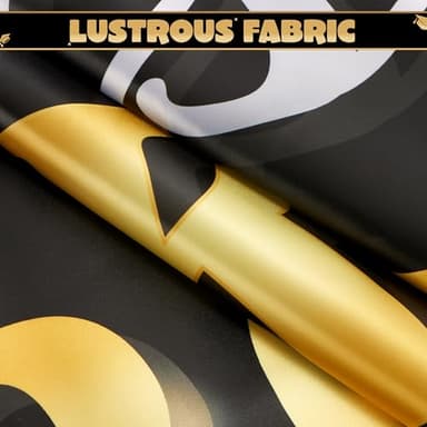 JOYIN Graduation Party Decorations Class of 2025, Black & Gold Grad Celebration Supplies Set with Backdrop Banner, Porch Sign, Balloons, Foil Number 2025, Hanging Strip for High School College Grad - Image 3