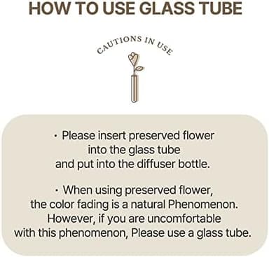 COCODOR Flower Reed Diffuser Set / 6.7oz / White Jasmine/Scent Diffuser with Sticks Home Fragrance Reed Diffuser for Bathroom Shelf Decor - Image 7