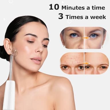 High Frequency Facial Device DARSONVAL High Frequency Facial Wand Micro-Care Skin Care - Image 4