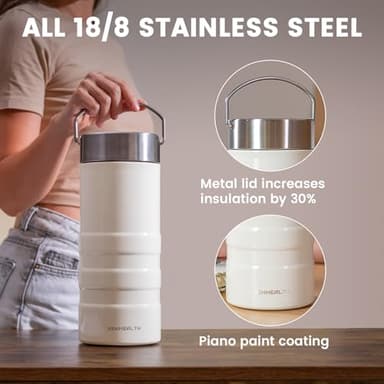 KEKHEALTH 22oz Breast Milk Cooler for Work and Travel, 24 Hours All-Day Cooling, Large Capacity Portable Breastmilk Chiller with 2pcs Breastmilk Storage Bottle, Baby Feeding Essentials - Image 4