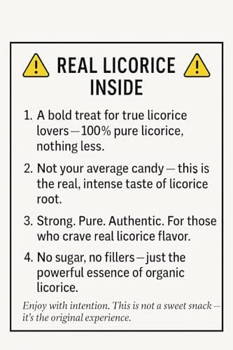 Zagarese Organic Licorice, Original flavor, 0.88 ounce flip top box, Set of 6. - Image 5