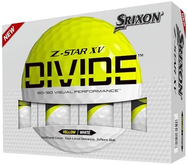 Srixon Z-Star XV Divide Golf Balls, Z-Star 8 - Image 1
