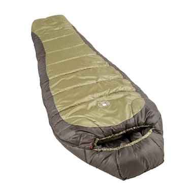 Coleman North Rim 0°F Big & Tall Sleeping Bag, Cold-Weather Mummy Sleep Sack with No-Snag Zipper & Adjustable Hood for Warmth & Ventilation, Large Camping Sleeping Bag - Image 1