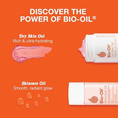 Bio-Oil Travel Skincare Bundle for Scars, Stretch Marks, and Dry Skin, Includes Skin Care Oil (2 oz) and Dry Skin Gel (1.7 oz) - Image 6