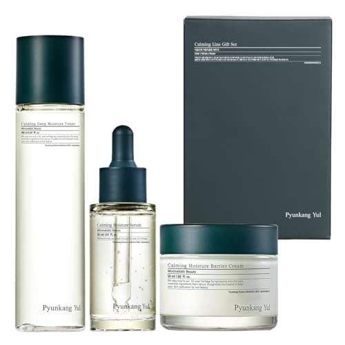 Pyunkang Yul PKY Calming Line Gift Box Set - Korean Facial Skin Care Essential for Daily Moisturizing, Safe on Acne Prone & Sensitive Skin, Vegan & Cruelty Free - Image 1