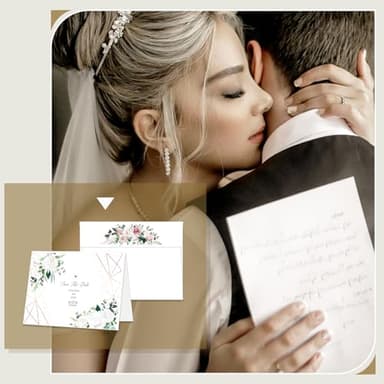 Goefun Blank Note Cards and Envelopes 5 x 7 Folded Cardstock and A7 Envelopes Self Seal 100 Pack for Invitations, Wedding, DIY Greeting Cards, Birthday - Image 6