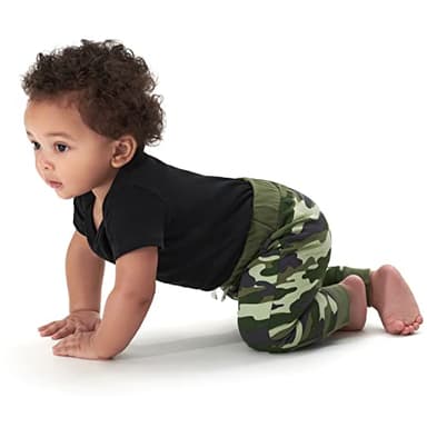 Gerber Baby Boys Toddler 3-Pack Jogger Sweatpants, Camo, 3T US - Image 5