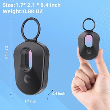 Hidden-Camera-Detectors [2025 Upgraded] Anti-Spy Anti-Bug Camera Detector Spy Camera Finder,720H Rechargeable Battery Infrared Scanning Portable for Travel,Hotel,Bathroom,Office,Car,AirBnb(1 Pack) - Image 6