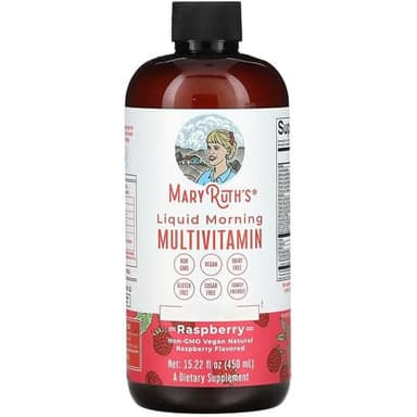 Multivitamin for Women, Men & Kids by MaryRuth's | Liquid Morning Multivitamin | Vitamin A C D E B6 B12 Biotin Zinc | Beauty | Vegan | Non-GMO | Gluten Free | 15 Servings - Image 4