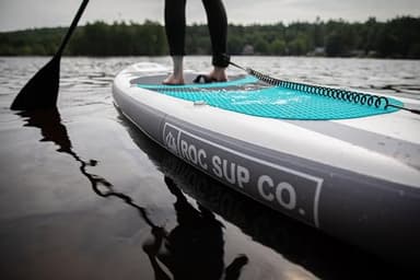 Roc Inflatable Stand Up Paddle Boards with Premium SUP Paddle Board Accessories, Wide Stable Design, Non-Slip Comfort Deck for Youth & Adults (Ocean) - Image 7