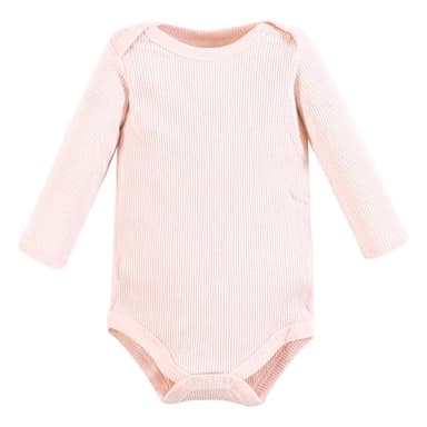 Hudson Baby Unisex Baby Thermal Long Sleeve Bodysuits, Snowflake, Newborn - Image 4