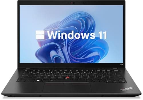 Lenovo ThinkPad L14 Gen 4 Laptop, 14" FHD (1920x1080) Display, AMD Ryzen5 7530U, 16GB RAM, 512GB SSD, Backlit Keyboard, HDMI, Windows 11 Pro (Renewed) - Image 1