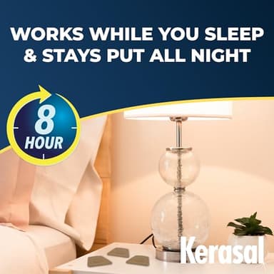 Kerasal Nighttime Renewal Fungal Nail Patches - 14 Patch Twin Pack - Overnight Nail Repair for Nail Fungus Damage, 8-Hour Nail Treatment Restores Healthy Appearance - Image 5