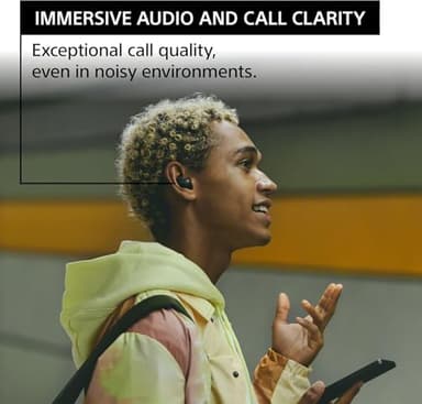 Sony - LinkBuds Fit True Wireless Noise Canceling Earbuds - White - Image 5