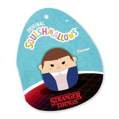 Squishmallows Original “Stranger Things” 3.5-Inch Eleven + Demogorgon 2-Pack - Official Jazwares Plush (Clips) - Image 5