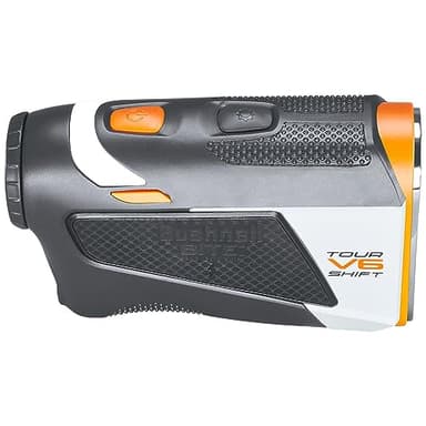 Bushnell Golf Tour V6 Shift Laser Rangefinder with Slope Switch, Visual Jolt Flag Locking, Magnetic Mount, 1300 Yard Range 6X Magnification - Image 5