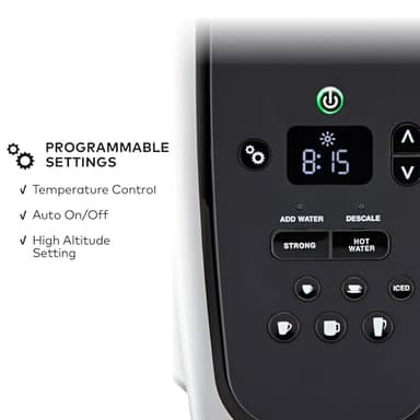 Keurig K-Elite Single Serve K-Cup Pod Coffee Maker, with Strength and Temperature Control, Iced Coffee Capability, 8 to 12oz Brew Size, Programmable, Brushed Gold - Image 6