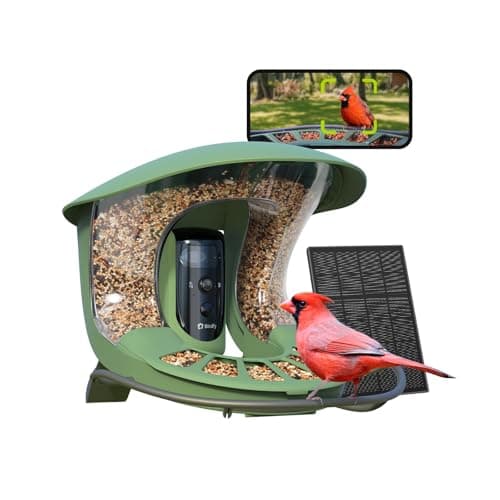 Birdfy 2 Smart Bird Feeder with Camera, Dual-Lens (2K+1080P) Camera for Live Streaming & Close-Up Photos, AI Identifies Bird Species, Solar-Powered Backyard Birdwatching Gift - Image 1