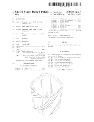 DAJITRE Small Plastic Trash Can Wastebasket Recycling Bin for Bathroom, Dorm, Bedroom，Home Office, Garbage Can for Bedroom, Kids Room (1, Black) - Image 9