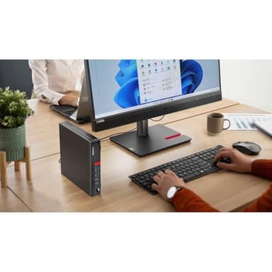 Lenovo ThinkCentre Mini Business Desktop, Ultra-Quiet Design, Dual-4K Monitor Support, 16GB Memory, 1TB PCIe SSD, AMD Dual-Core Processor, USB-C, Wi-Fi, RJ-45, Bluetooth, KB & Mouse, Windows 11 Pro - Image 7