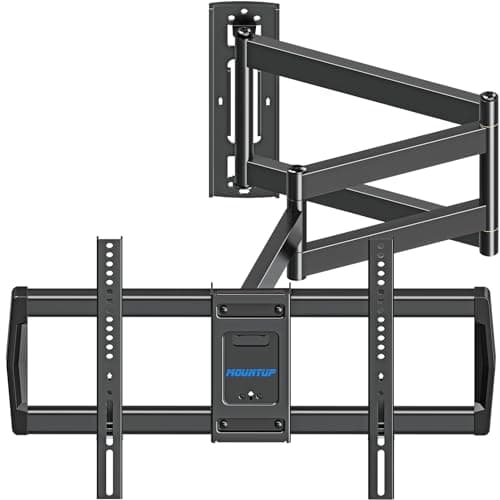 MOUNTUP 37.9" Long Arm TV Wall Mount for Most 42-75 Inch TVs, Full Motion Corner Wall Mount TV Bracket with Extension & Tilt & Swivel Articulating Arm, Max VESA 600x400mm and Up to 99 lbs, MU0047-L - Image 1