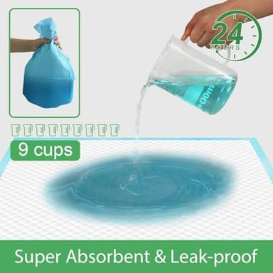 DEEP DEAR Extra Large Dog Pee Pads, 28x34, 30 Count, Thicker XL Super Absorbent Leak-Proof Pet Potty Pads - Image 3