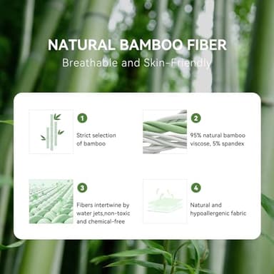 FILLEEP Baby Sleep Sack 6-12 Months Rayon Made From Bamboo 1.0 Tog Soft Wearable Blanket Baby Sleeping Bag for Infant Newborn 2-Way Zipper Toddler Sleep Sacks - Image 8