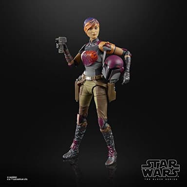 STAR WARS The Black Series Sabine Wren Toy 6-Inch-Scale Rebels Collectible Action Figure, Toys for Kids Ages 4 and Up - Image 5
