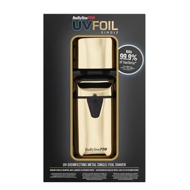 BaBylissPRO Gold UV-Disinfecting Single Foil Shaver - Image 8