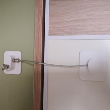 YEYA Upgraded Refrigerator Locks 4 Pack, Baby Proof Cabinet Locks with Keys, Safety Cabinets Door for Toddler - Image 8