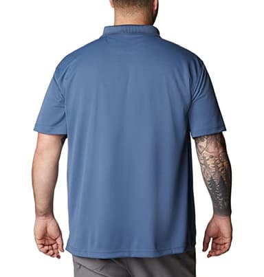 Columbia Men's Big Utilizer Polo, dark mountain, X-Large Tall - Image 7