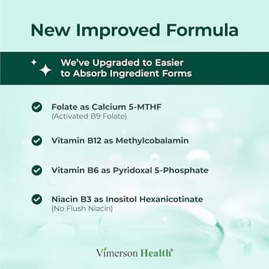 Multivitamin for Men – Methylated Mens Multivitamins & Multiminerals Capsules with Vitamin B12, A, D, C, Zinc, Magnesium & More for Complete Daily Support – High Potency Bioavailable Vitamins for Men - Image 6