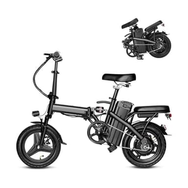 APYEAR Electric Bike for Adults, Ebike, Electric Bicycle with 576WH Removable Battery,14"/20" Folding Ebike, 20MPH,20+ Miles(MAX),500W High Motor,Multi-Shock Absorption,UL 2849,Commuting Mini E Bikes - Image 9