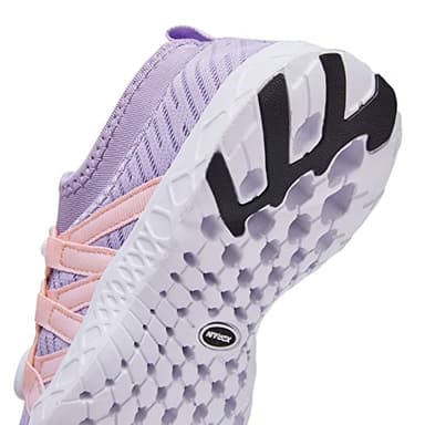 ALEADER Kids Water Shoes Xdrain Aqua Shoes for Girls Quick Dry Lightweight Swim Shoes Purple/Pink 1 M US Little Kid - Image 9